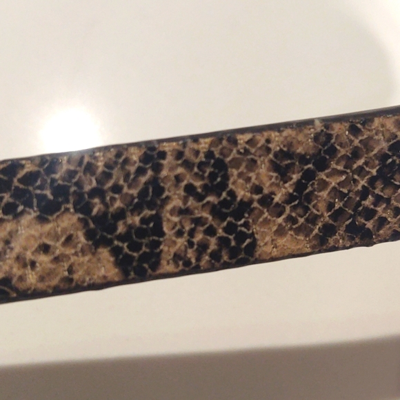 NEW snakeskin belt M/L Express (2 for $12 or 3 for $18 bundle deal) - Picture 4 of 5